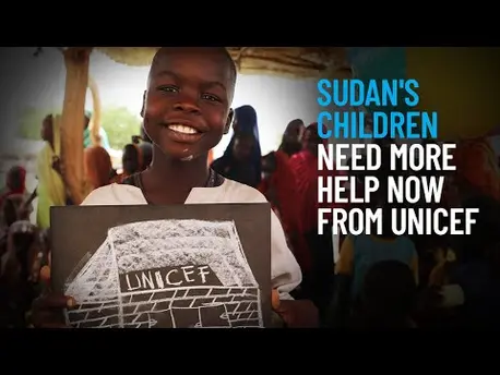 Thumbnail for video Sudan's Children Need More Help Now From UNICEF