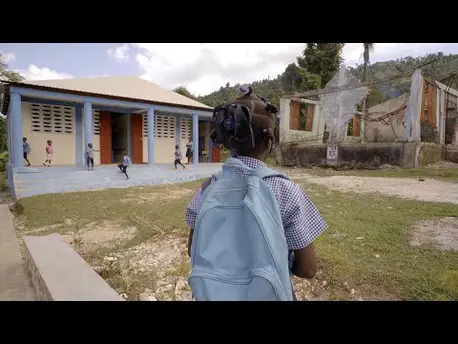 Thumbnail for video A child from Haiti tells how UNICEF helped her go back to school after Hurricane Matthew