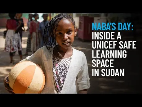 Thumbnail for video Naba's Day: Inside a UNICEF Safe Learning Space in Sudan