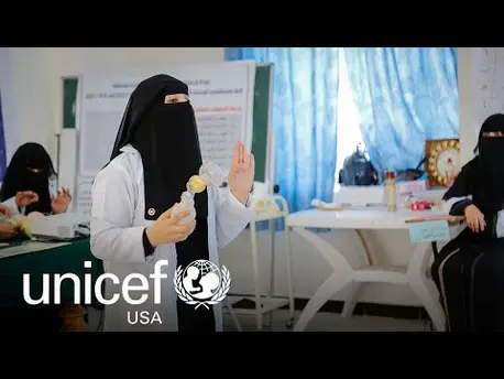 Thumbnail for video UNICEF and Akhlaq Mohammed Atteq Humadi Won't Stop Protecting Newborns and Mothers in Yemen