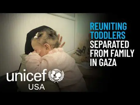 Thumbnail for video Reuniting Toddlers Separated From Family in Gaza