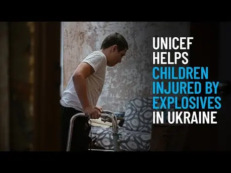 Thumbnail for video UNICEF Helps Children Injured by Explosives in Ukraine