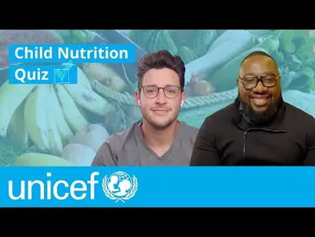 Thumbnail for video Take our child nutrition quiz with Doctor Mike and Tendai | UNICEF
