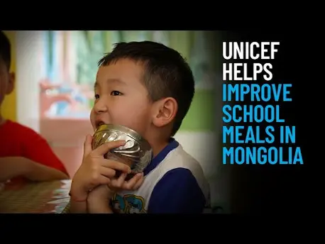 Thumbnail for video Nutrition for Every Child: UNICEF Helps Improve School Meals in Mongolia