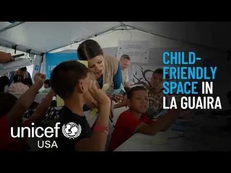 Thumbnail for video How UNICEF Child-Friendly Spaces Support Children in Emergencies