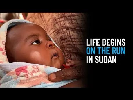 Thumbnail for video Life Begins on the Run in Sudan