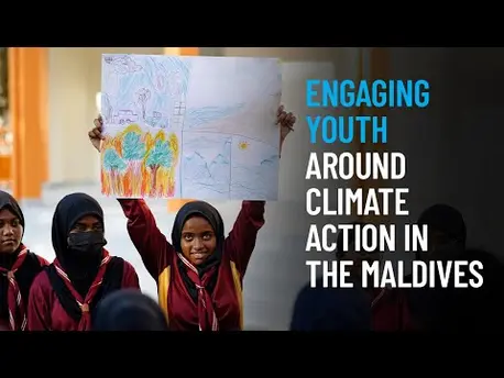 Thumbnail for video Climate Action Starts With Youth | Climate Change and Action in the Maldives