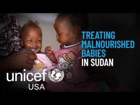 Thumbnail for video Treating Malnourished Babies in Sudan