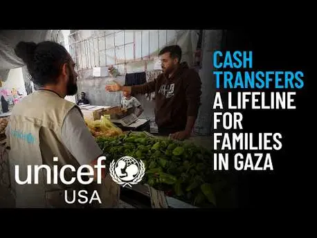 Thumbnail for video Cash Transfers a Lifeline for Families in Gaza
