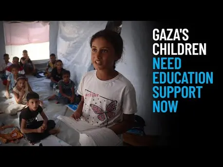 Thumbnail for video Gaza's Children Need Education Support Now