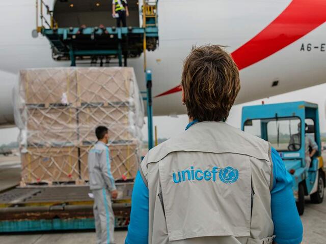UNICEF delivers supplies wherever kids need them most