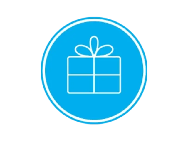 Wrapped gift icon