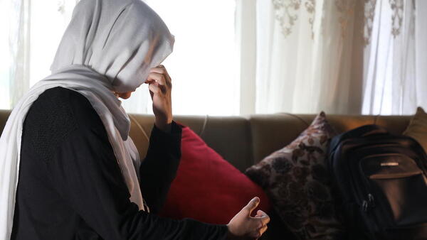 This 16-year-old was  one of many girls prohibited from attending Rabia Balkhi High School in Kabul, Afghanistan.