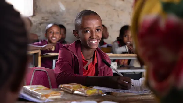 In Ethiopia's Tigray region, returning to school has meant a return to safety for Mellion.