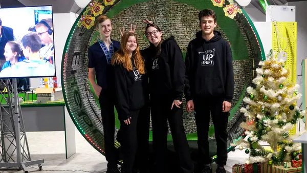 Students in Ukraine learn about sustainable energy through UNICEF's UPSHIFT program.