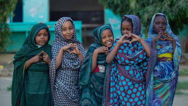 Children in Kassala state, Sudan.
