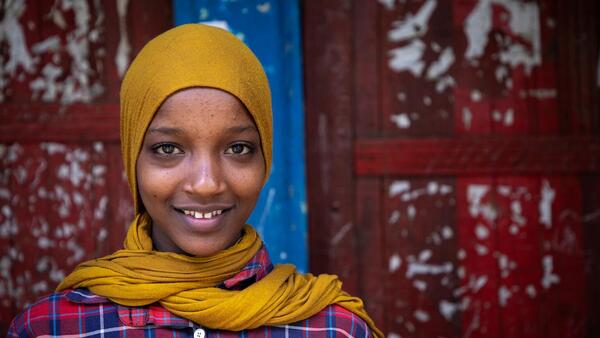Abducted by three men who planned to force her into child marriage, Zemzem, 13, was rescued with help from a UNICEF youth group in southern Ethiopia. 