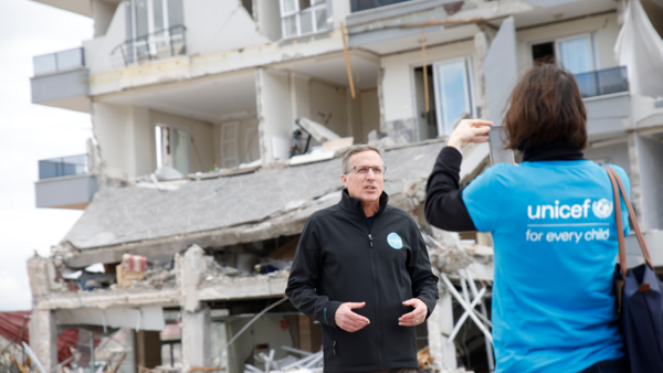 Michael J. Nyenhuis, President and CEO of UNICEF USA.