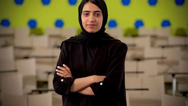 Somaya Faruqi, captiain of the Afghan Girls Robotics Team.