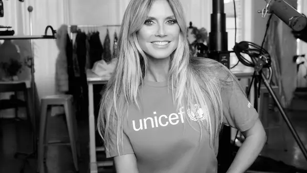 UNICEF Ambassador Heidi Klum
