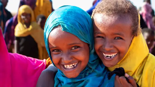 Children smiling