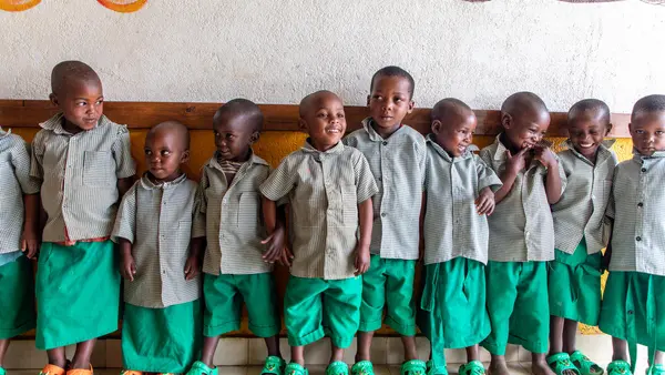 Since 2012, UNICEF has supported the Government of Rwanda to build early childhood development and care centers for children up to age 6. Each day care or learning center hosts up to 200 children.