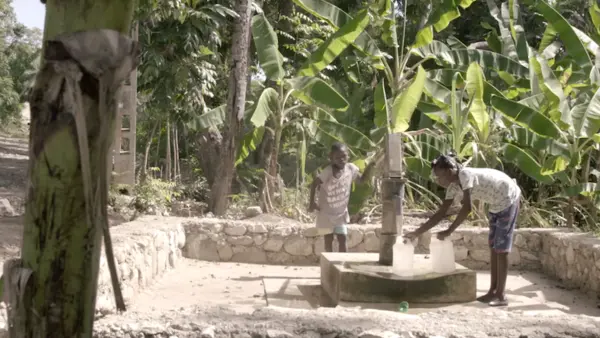 In Haiti, Rosmaine Jean knows how to purify well water to keep her family free of cholera. 