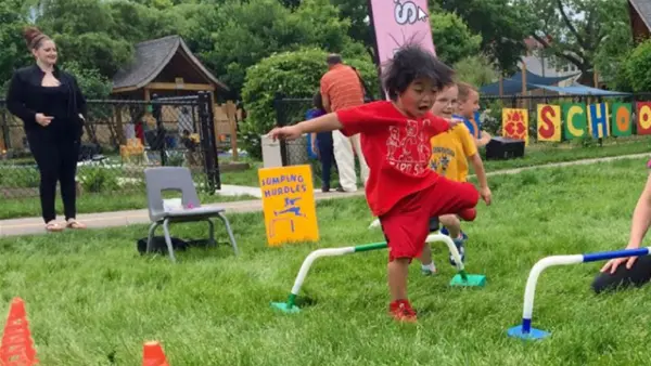 Child Doing Outdoor Activity