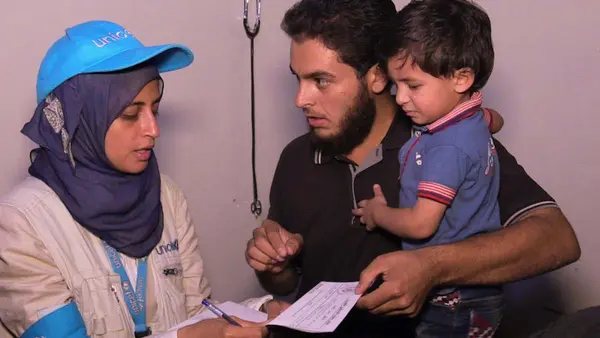 UNICEF nutritionist Dr Rajia Sharhan says, “We had not been able to enter Madaya since late April. I was in here in January, when children were starving, and when despite our frantic efforts we watched one young man die right before our eyes.”