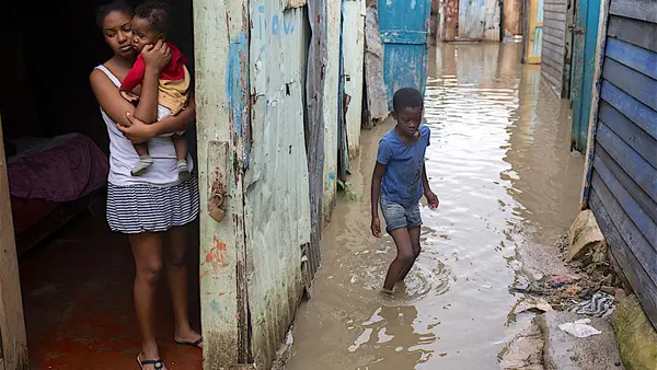 A sample of Hurricane Matthew's devastation in the Dominican Republic