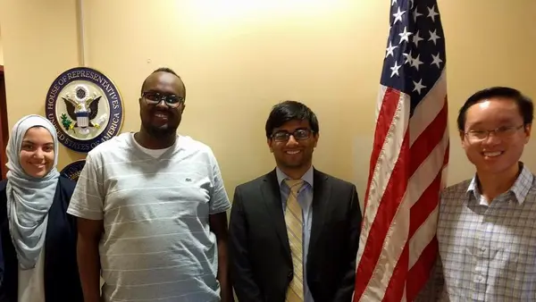Minneapolis Congressional Action Team meeting with Mustafa Jumale