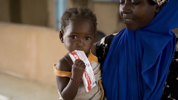Ready-to-Use Therapeutic Foods (RUTF) are energy-dense, micronutrient-enriched pastes that have a nutritional profile and are often made of peanuts, oil, sugar and milk powder.