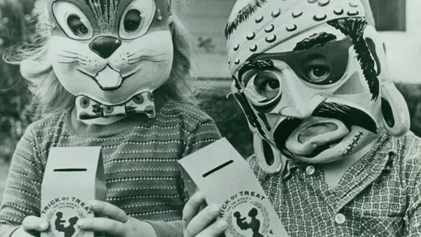 Children in Costumes