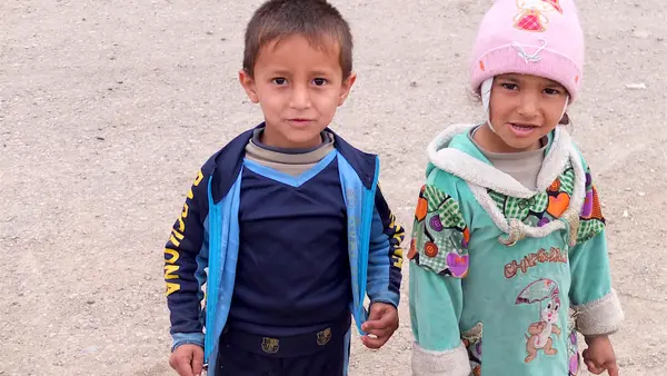 Children in Eastern Mosul, Iraq.