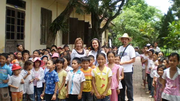 Group of Children Outside