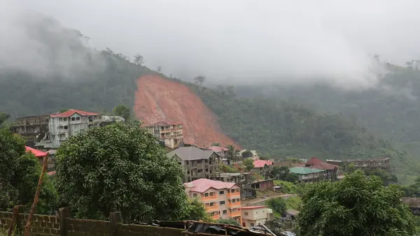 Communities in Sierra Leone have been engulfed in a mudslide and flood. Hundreds have died and thousands of displaced children are in need of water and sanitation.