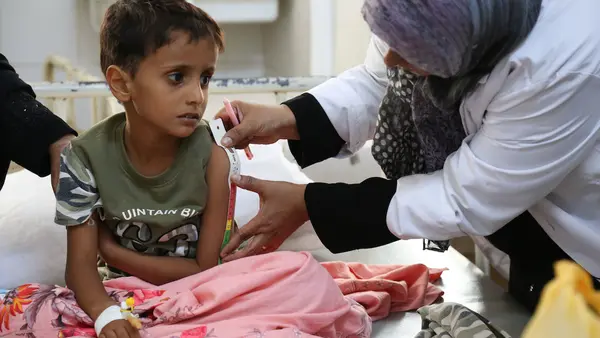 Child Getting Medical Treatment