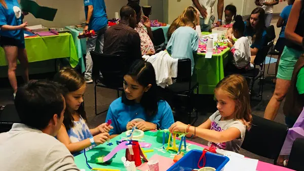 Children Doing Arts and Crafts