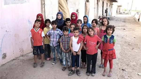 Group of Children in Street