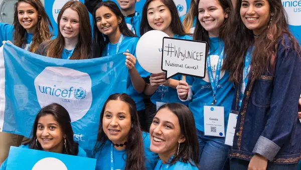Students from all over the United States gathered in Washington, D.C. for the 2018 UNICEF USA Student Summit.