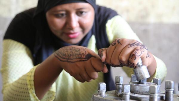 UNICEF, Egypt, career training for girls