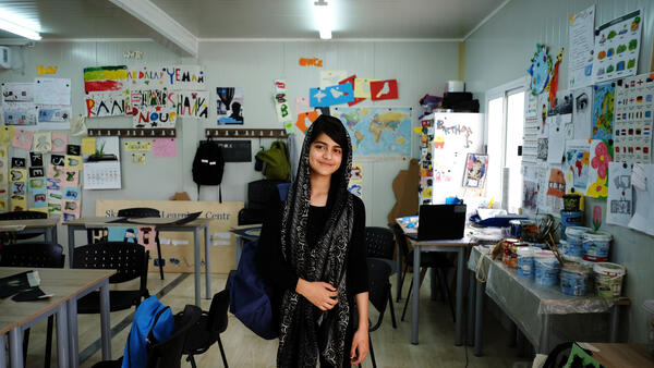 Child in a Classroom