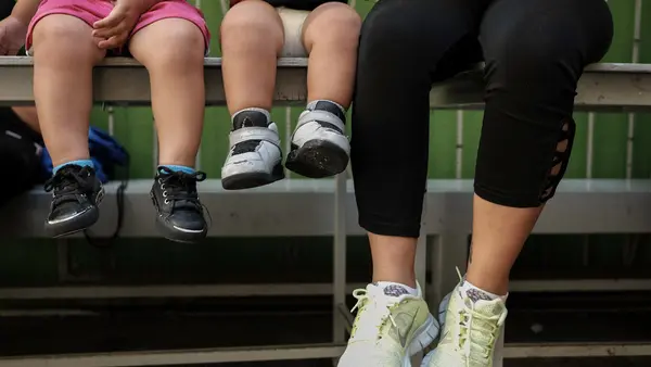 Andrea* fled Guatemala with her two toddlers and her husband, Cristian*, after he was threatened by a gang for refusing to collect extortion payments for them. (Names changed.)