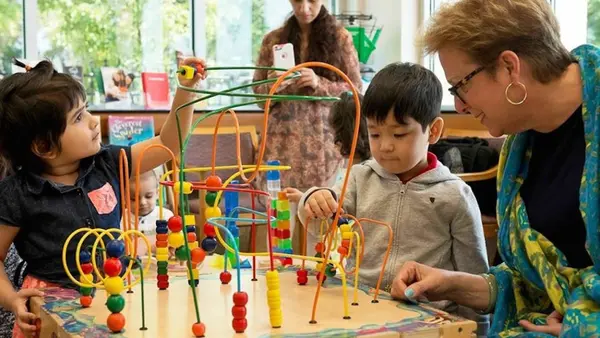In the aftermath of Hurricane Harvey, UNICEF USA President and CEO Caryl M. Stern (far right) travelled to Houston as part of UNICEF USA's efforts to ensure kids affected by the storm could get back to being kids as soon as possible. 