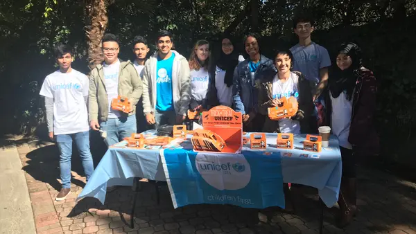 Trick or Treat for UNICEF Table
