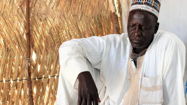 Three of Ali Mustafa's daughters were abducted when an armed group attacked his village in Mafa, Nigeria in 2015. 