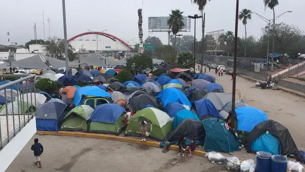 UNICEF is providing urgently needed support for migrant children and families living in a tent encampment in Matamoros, Mexico near the U.S. border.