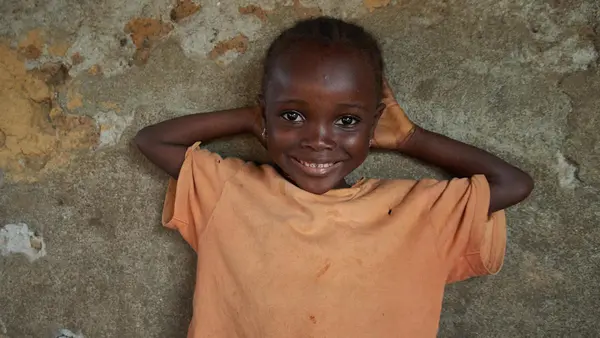 Mariama lives in the village of Gondama, Bo District, Sierra Leone, one of over 100 countries where UNICEF works to save and protect vulnerable children. 