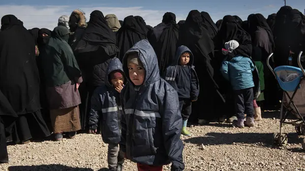 At last count there were more than 7,100 displaced children sheltering in the Al-Hol camp annex in northeast Syria. 