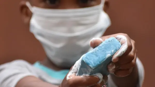 UNICEF’s unique partnership with soap maker Savonor to make soap more affordable for Burundian families parallels broader efforts to promote handwashing with soap as one of the most effective measures to prevent COVID-19.
